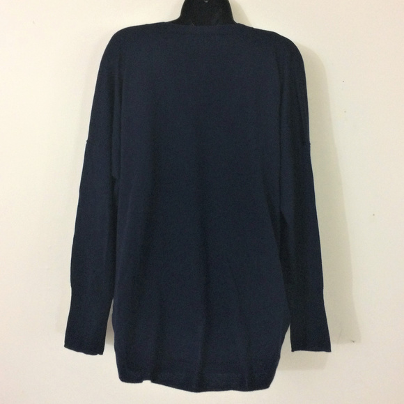 J.Crew X Abigail Borg Wool Tie-neck Sweater L - Picture 6 of 8